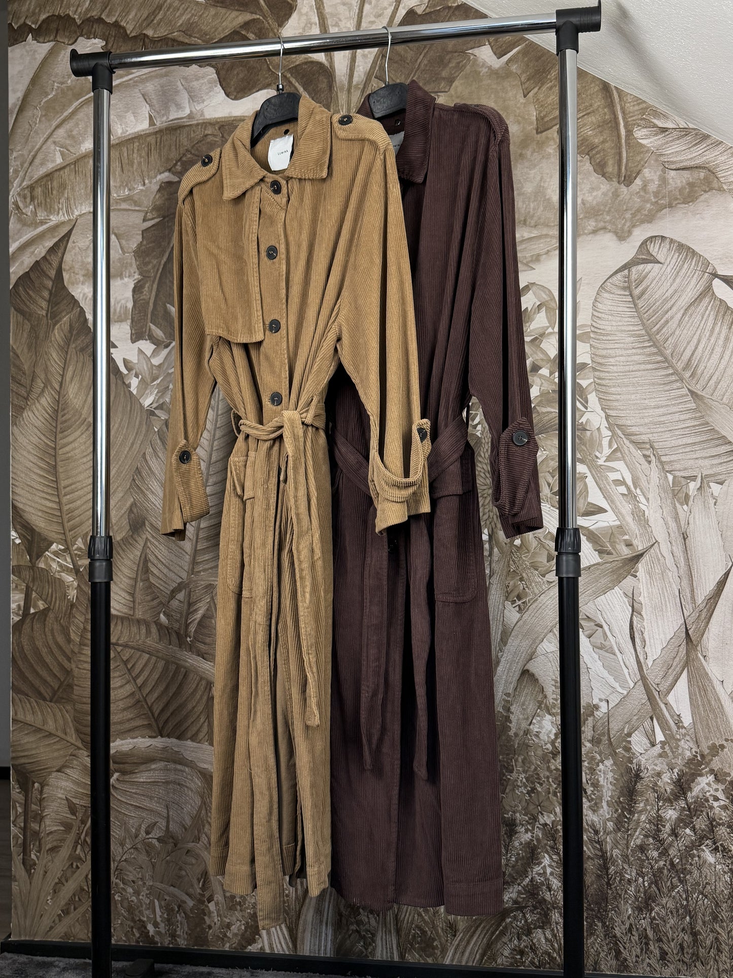 Cappotto trench Lumina