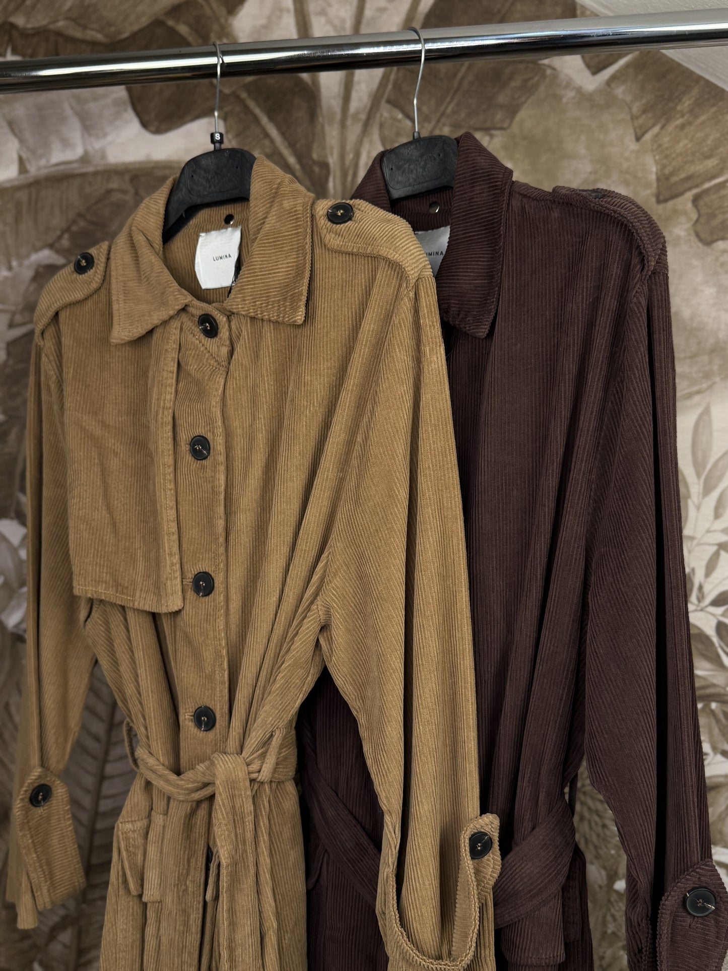 Cappotto trench Lumina