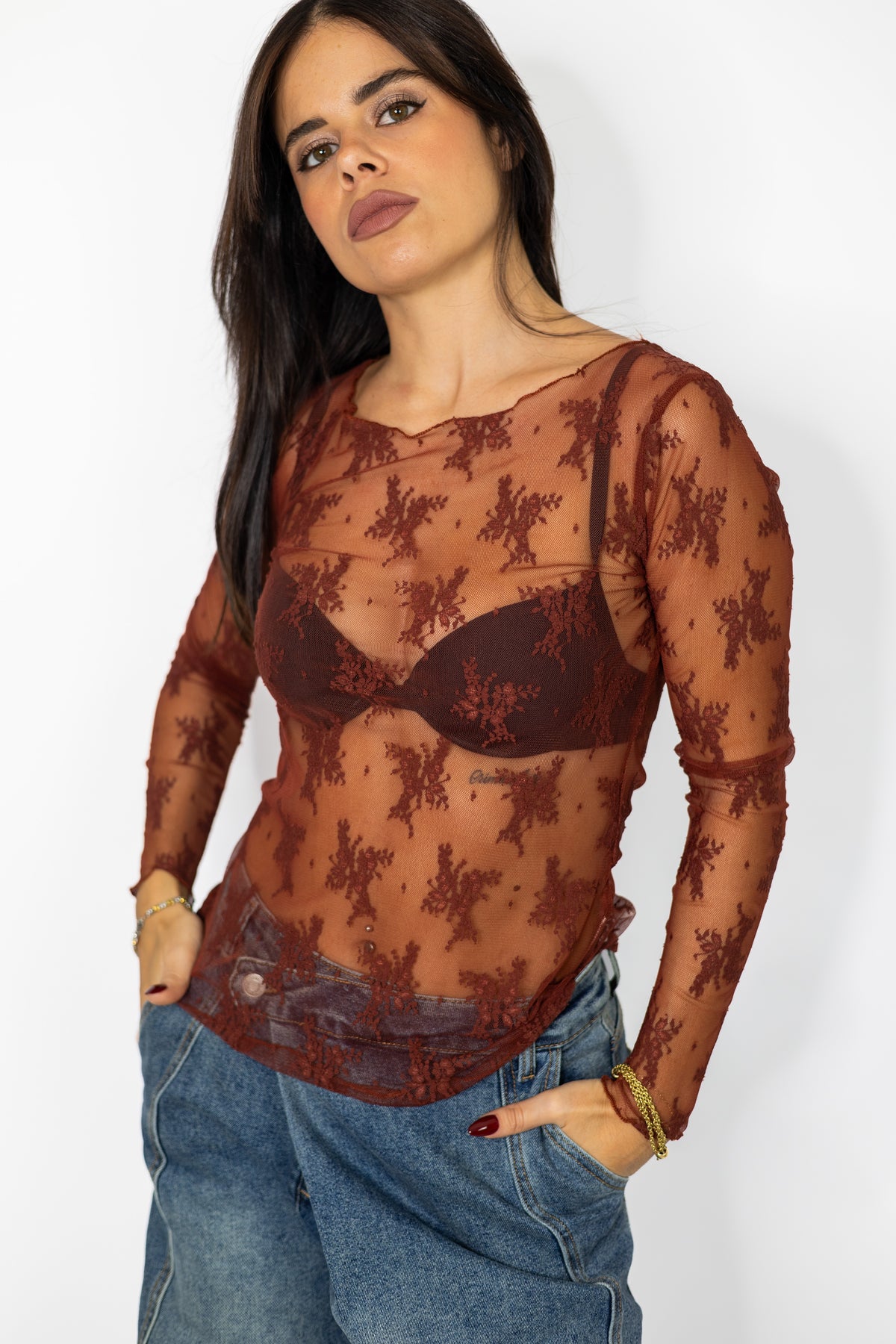 maglia pizzo leggero