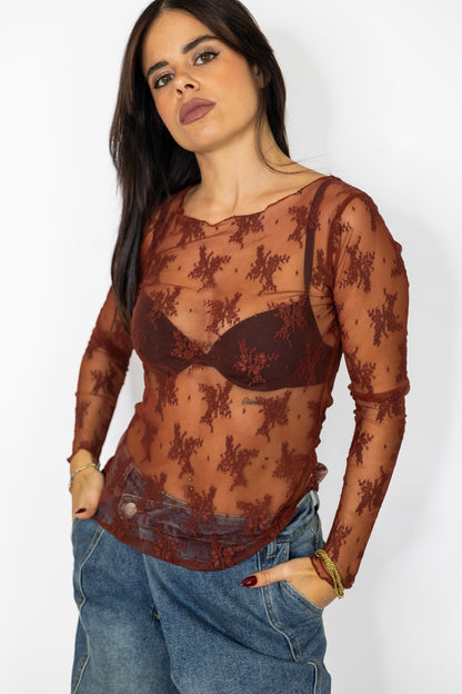 maglia pizzo leggero