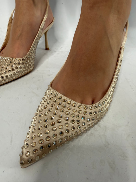 slingback  strass