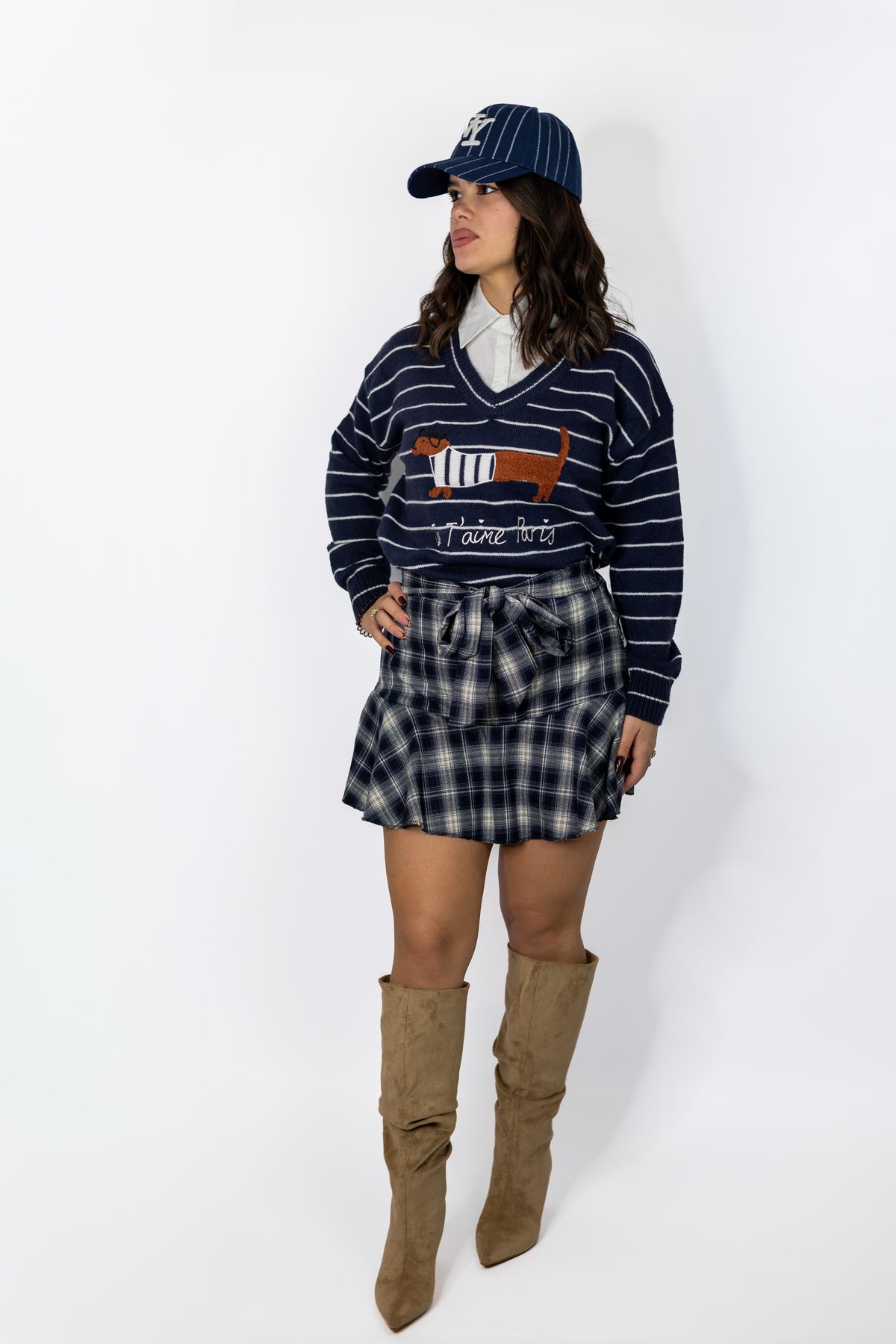 gonna tartan fiocco