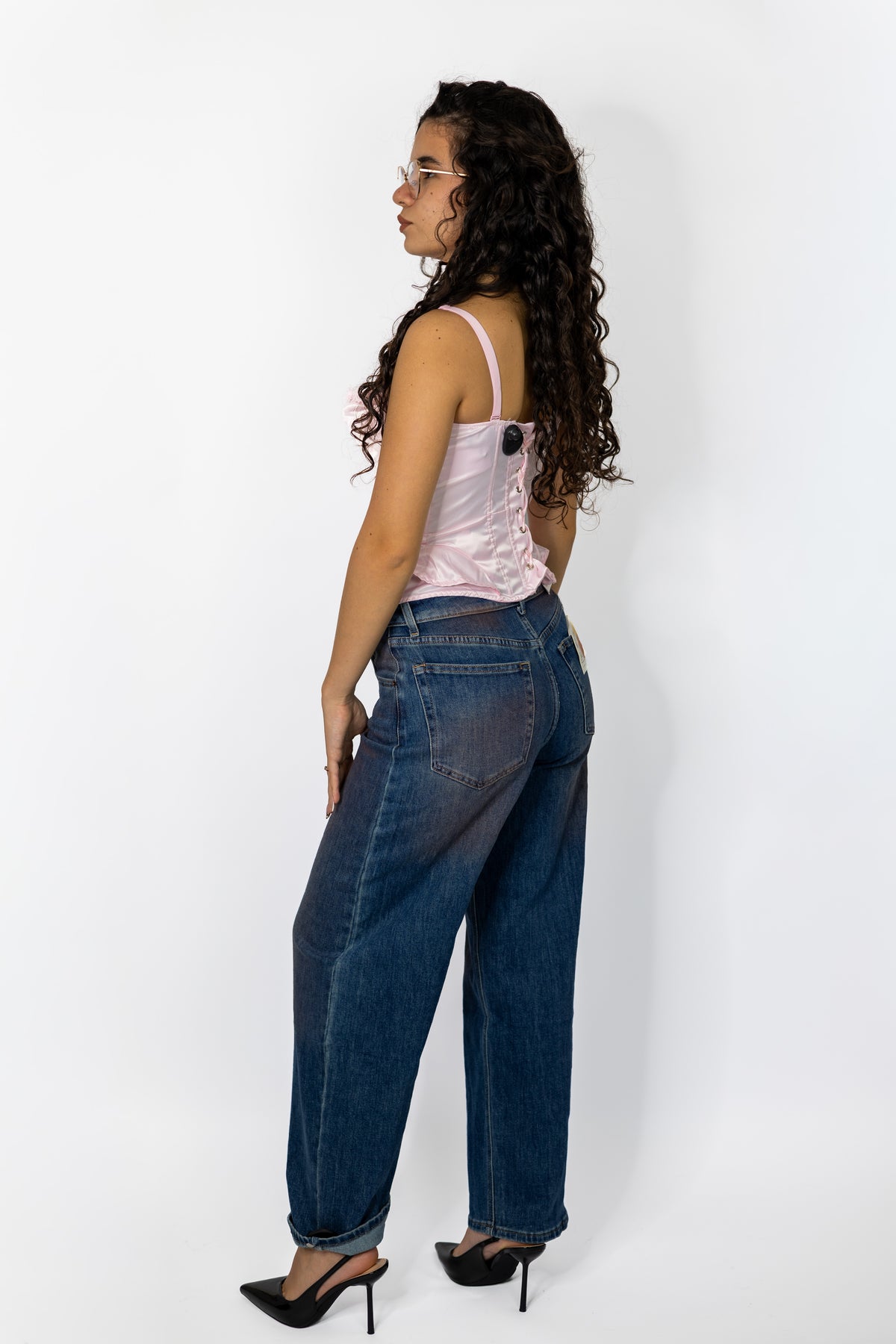 jeans sunset pink