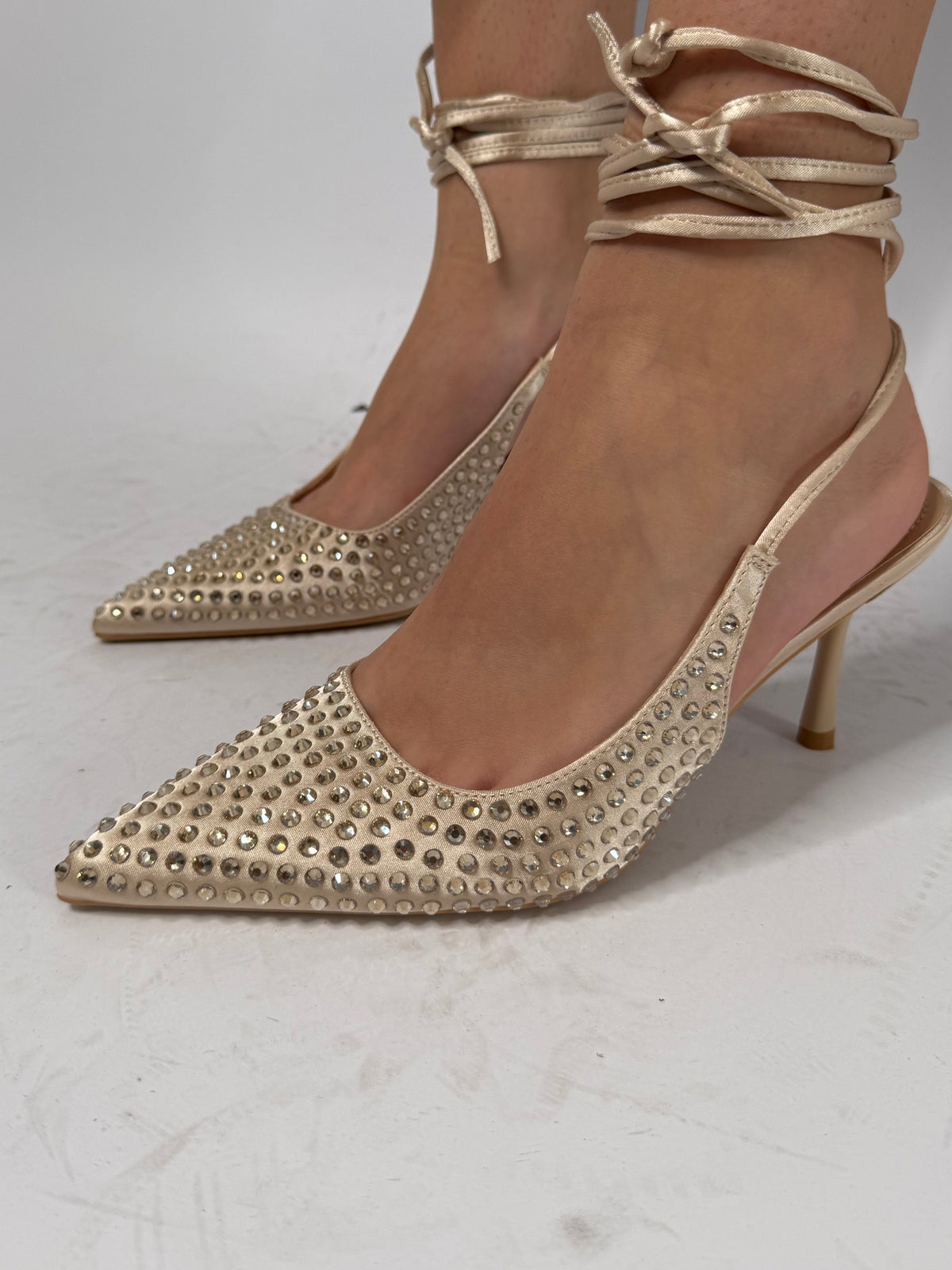slingback  strass
