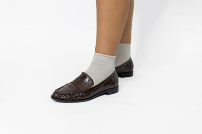 mocassino similpelle