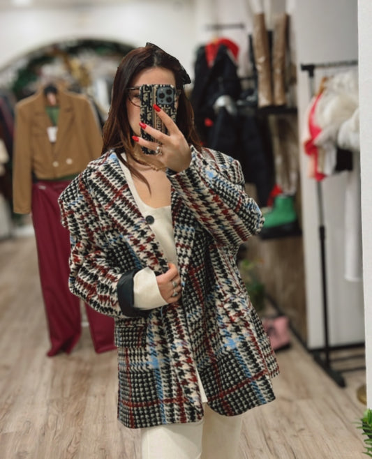 Giacca tartan Lumina