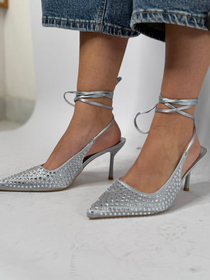 slingback  strass