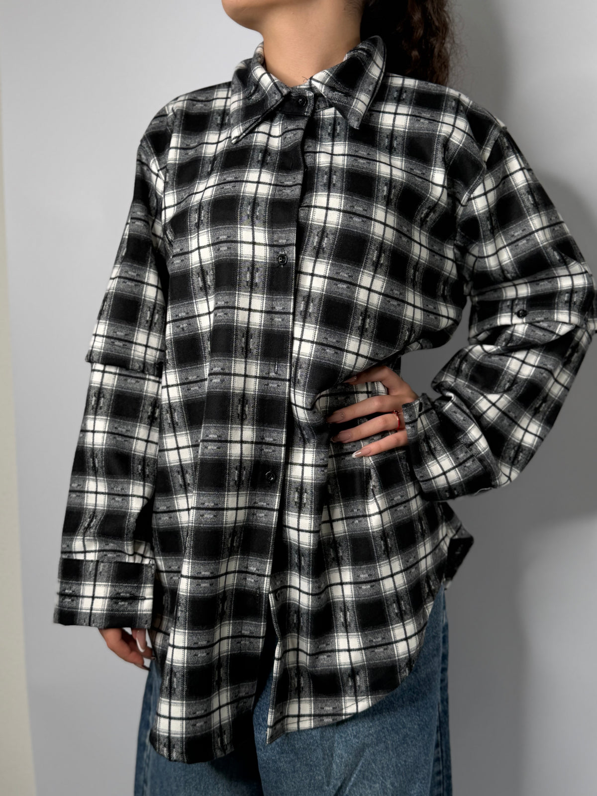 camicia maniche divisibili