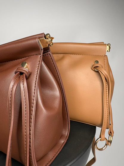 borsa similpelle rigida