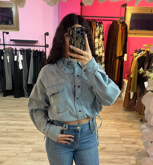 Giacchina jeans over